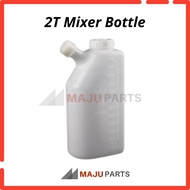 Mixer Tank Petrol 2T Oil Mixing Bottle 1.1L for Hand blower / Brush Cutter / Chain saw / Knapsack sp