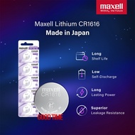 MAXELL ORIGINAL LITHIUM CR1616 BATTERY WATCH (BATERI JAM TANGAN CALCULATOR DAN REMOTE CONTROL)