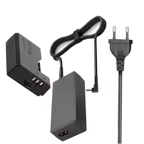 ACK-E10 AC Adapter DR-E10 DC Coupler LP-E10 Dummy Battery for Canon EOS Rebel T3 T6Kiss X50, X70 X80