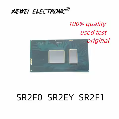 100% original test work i5-6200U SR2EY i5-6300U SR2F0 i7-6600U SR2F1 CPU BGA chipset with balls IC c