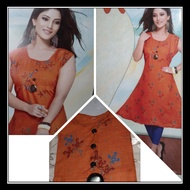 WOMENS RAYON TWO TONE KURTIS