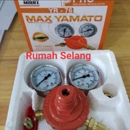 ORIGINAL!!! Regulator Gas LPG 50 KG High Pressure Yamato / Regulator Gas Las Bagus / Regulator 50 Kg