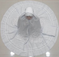 mukena bordir suji caia khas bukittinggi padang
