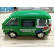 ((78) Second-Hand-Chunghwa Postal Car Model/Out Of Print Nostalgic Chunghwa Post Series Alloy Model