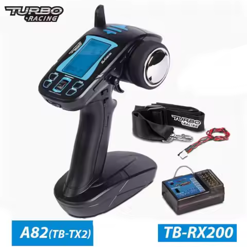 A82 TURBO RACING RC Seven-channel 2.4G Remote Controller Gyroscope Receiver For Model Car Ship