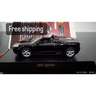 Kyosho ferrari 360 spider 1:64