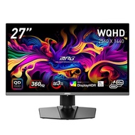 ゲーミングモニター MSI MPG 271QRX QD-OLED 26.5インチ WQHD 360Hz 0.03ms(GTG) QD-OLEDパネル 最大輝度1,000 アンチフリッカー ナイトビジョ