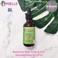 Mielle - Rosemary Mint Scalp & Hair Strengthening Oil 59 ml ออยล์บำรุงเส้นผม และศีรษะ