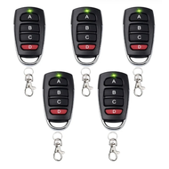 AXUS Wireless RF 433mhz Remote Control Copy Code Garage Door Gate Duplicator 433 Mhz Key Remote Open