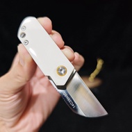 มีดพับจิ๋ว​ขนาดเล็กกระทัดรัด​ วัสดุใบมีด:14c28n​ ระบบไ​ร้ล็อค​ มี2สี​ให้เลือก​