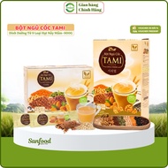 Tami Tam Minh Foods low-sugar sprouted cereal powder 900g / 50 packets of nutritious supplement rich