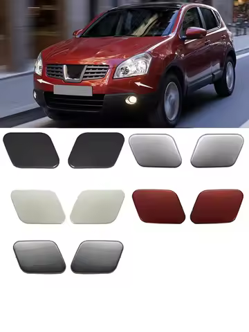 【Not Fit Qashqai J10 +2】Customer customization For Nissan QASHQAI 2008 - 2015 Front Headlight Spray 