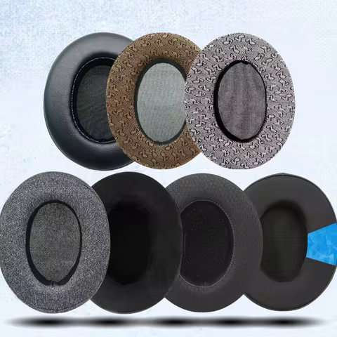 Replacement ear pads for HyperX Cloud & Alpha, ATH M50X, Steelseries Arctis, Logitech G Pro & More h