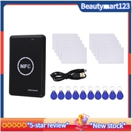 【BM】RFID Reader Writer Duplicator, NFC Reader, Smart Card Programmer, Access Card Decoder, Writable T5577 UID Fobs Cards