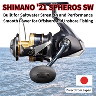 SHIMANO '21 SPHEROS SW Saltwater Spinning Reel 5000HG/6000PG/6000HG/8000PG/8000HG