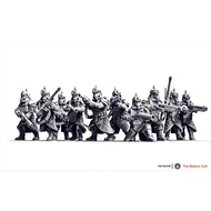 Love Play Creative Studio-Miniature Model-07-Infantry Builder-Engineer~3D Printing Doll War Chess