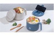 鍋寶不鏽鋼雙層隔熱餐碗/藍色