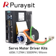 HY Puraysit Servo Motor kits 400W 6SL3210-5FB10-4UA1 1FL6034-2AF21-1MA1 1.27NM 2.6A 3000RPM with 3M 