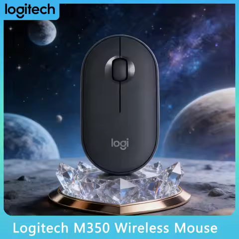 Ergonomic Comfort: Logitech M350 Pebble Wireless Mouse