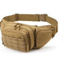 Outdoor tactical multifunctional invisible portable waist hanging gun bag