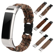 Nylon Rope Survival wristband replacement Watch Band strap For Fitbit Alta/Fitbit Alta HR Fitness