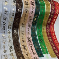 1 Yard - Floral Ribbon