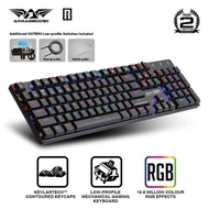 Armaggeddon SMK-12R RGB Kestrel Outemu Switch Mechanical Keyboard | 104 Key Low-Profile | 16.8 Million Colour RGB Effect