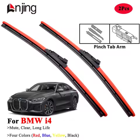 LNJING Colorful Car Wipers For BMW I4 G26 2021-Now