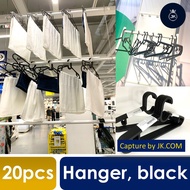 SG Home Mall [20pcs] ikea SPRUTTIG Hanger, black