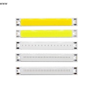 ooo 3V 3.7V DC 60mm COB Strip 3W LED Light Source for DIY Work Lamp (Warm/Cold White, Blue, Red) uuu