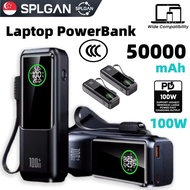 PD 100W Laptop PowerBank Fast Charging 50000mAh Large Capacity PowerBank Portable LED Display Built-