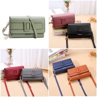 BJ31947 - BLACK/BLUE/BROWN/GRAY/GREEN/PINK - LONG WALLET BAG FASHIONABLE IMPORTED FASHIONWanita LATE