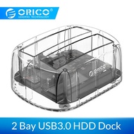 ORICO 2 Bay HDD Docking Station SATA to USB 3.0 Adapter For 2.5 