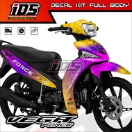 Decal Vega Force Full Body Stiker Vega Force Full Body Dekal Vega Force Gradasi