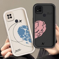 Casing For Redmi 9C 10C 10A Cartoon Silicone Smartphone Soft Phone Case TPU Trend Couple Love plane 