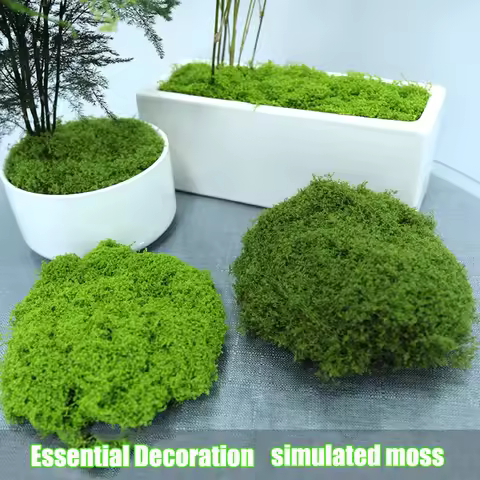 Simulation Moss Artificial Micro Landscape Lawn Moss Bonsai Pot Decoration Scenic Design Artificial