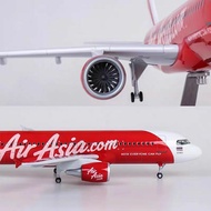 AirAsia Air Asia Airbus A320 Airplane 1/80 47cm long