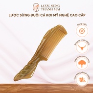 Premium Handicraft Koi Tail Horn Comb | Thanh MAI Horn Comb