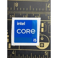 Sticker logo Sticker intel Core i5 11th gen ori