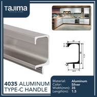 Aluminum C Type Continuous Handle (1.5 Meter)