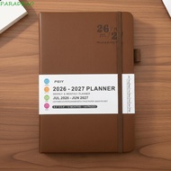 PARADEAO Agenda Planner Notebook, Simple English 2026-2027 Schedule Book, To Do List Convenient Thic