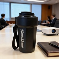 HowsDomo 六角保溫杯(黑)/316不銹鋼