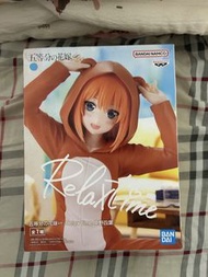 Banpresto 五等分的花嫁 Relax time 中野四葉 公仔
