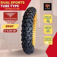 R21/18 D566/567 DUAL SPORTS MOTORCYCLE TIRE FOR CRF150; CRF150L; XR200; KLX140; KMX125; WR155; DT125