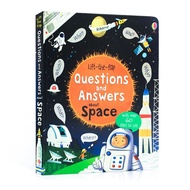 Usborne Book for Begginer Kids Toddler Lift The Flap Questions and Answers about Space Children's Activity Books Interactive Knowledge English Reading Book for 3-6 Years Old Birthday Gifts หนังสือเด็ก หนังสือเด็กภาษาอังกฤษ หนังสือ