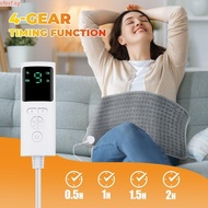 SFBSF Electric Blanket, Grey Soft Plush Electric Heated Blanket,  EU US UK Plug Digital Control 58*2