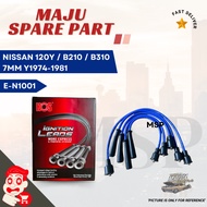 MSP PLUG CABLE NISSAN 120Y / B210 / B310 Y1974-19817MM SILICONE 1SET E-N1001