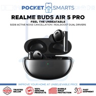 [Malaysia Set] Realme Buds Air 5 Pro (50dB Active Noise Cancellation | Up to 40 Hours of Playback)