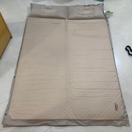 自動充氣雙人5cm氣墊床(頭枕非自動充氣)及電動充氣泵