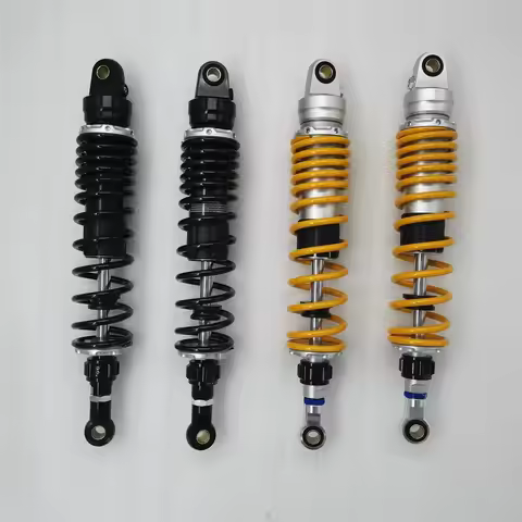 7mm spring 360mm 380mm 390mm 400mm adjustable motorcycle shock absorber for Honda XLS XLR XR 125 165